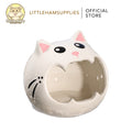 Bucatstate Ceramic Cat Hideout White Big