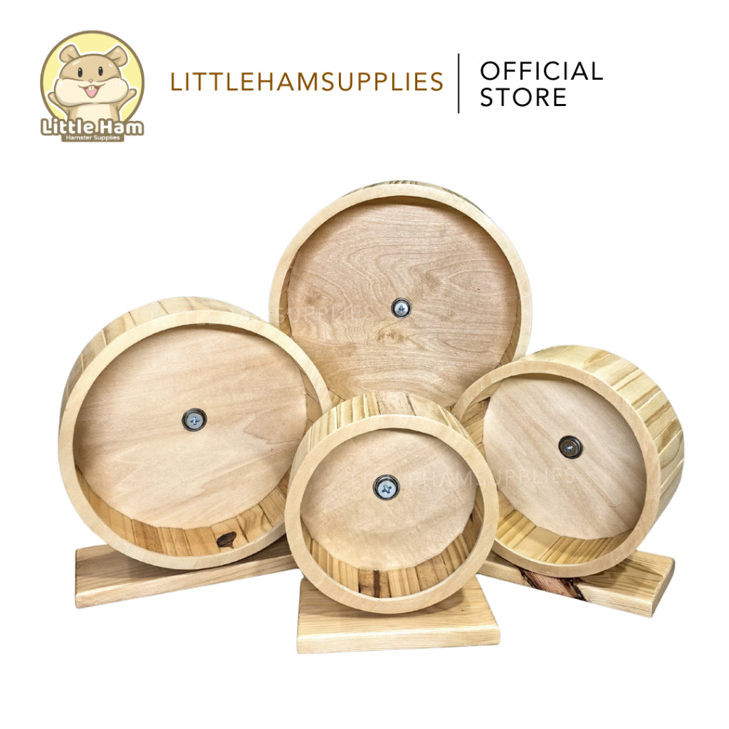 Wooden Silent Wheel 18cm 21cm 26cm 30cm