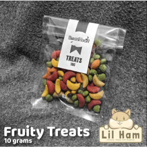 Smart Heart Fruit Treats for hamsters tingi pack 10g
