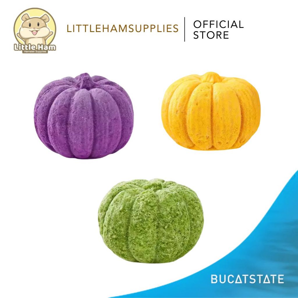 Bucatstate Pumpkin Chew Treats Chia / Flower / Pumpkin Flavor for teeth Grinding and treats