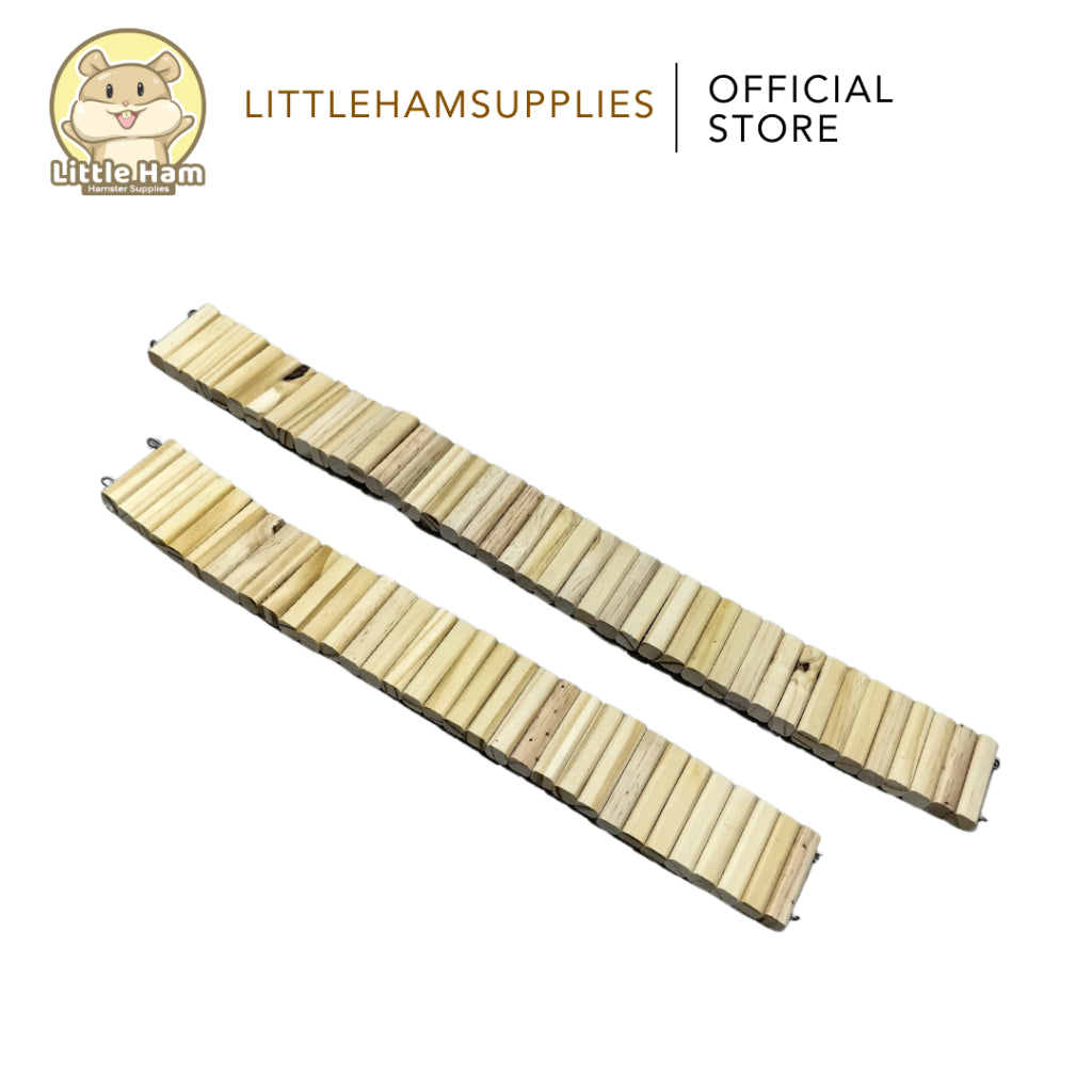 Flat Bendy Wooden Fence 5cm width