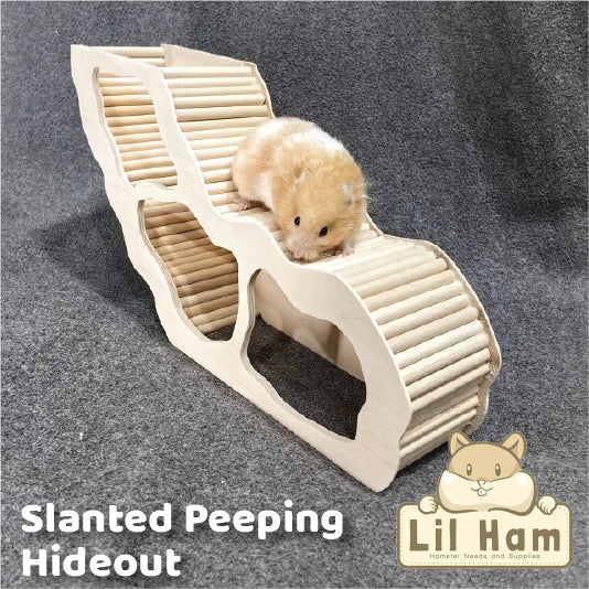 Tunnel Peeping Hide for Syrian Hamster / Dwarf Hamster