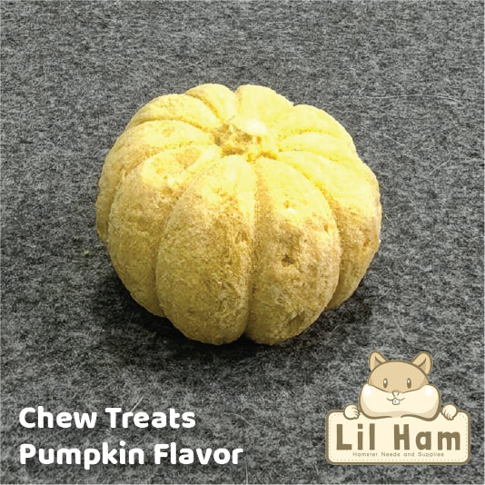 Bucatstate Pumpkin Chew Treats Chia / Flower / Pumpkin Flavor for teeth Grinding and treats