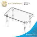 Bucatstate Acrylic Clear Platform  Collapsable Legs 25cm x 15cm x 15cm