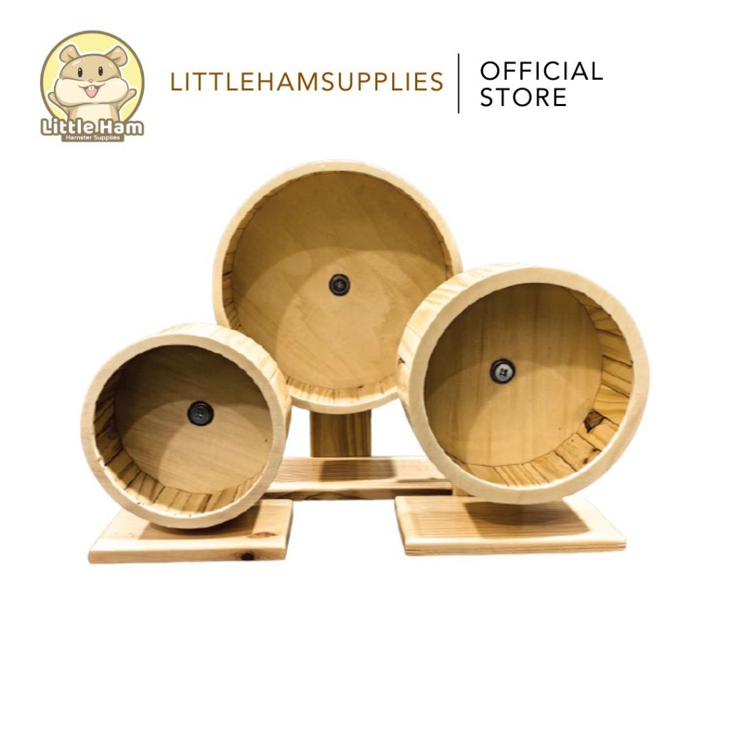 Wooden Silent Wheel 18cm 21cm 26cm 30cm