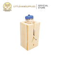LittleHam Wooden Drinking Water Bottle Holder for Small Pet by Little Ham Hamster Supplies