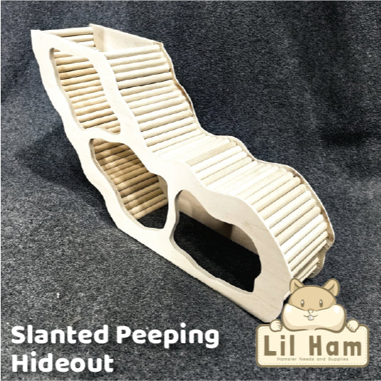 Tunnel Peeping Hide for Syrian Hamster / Dwarf Hamster