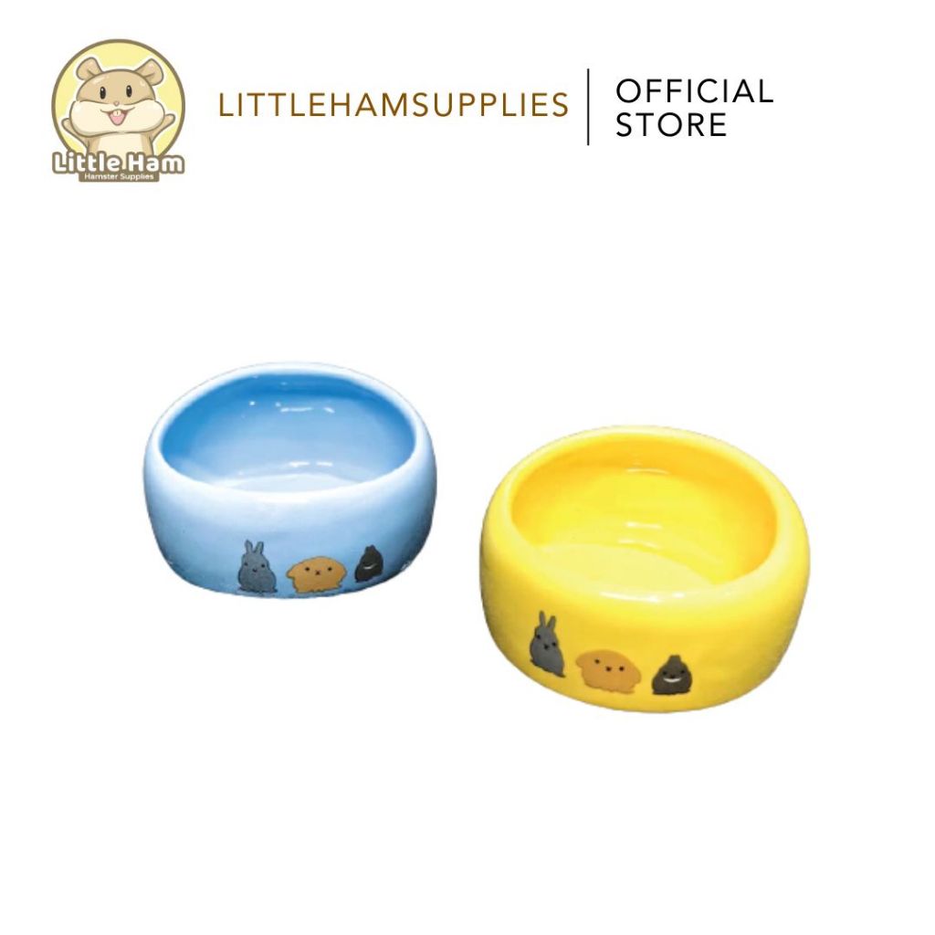 Little Ham Supplies Ceramic Food Dish Small for small pets