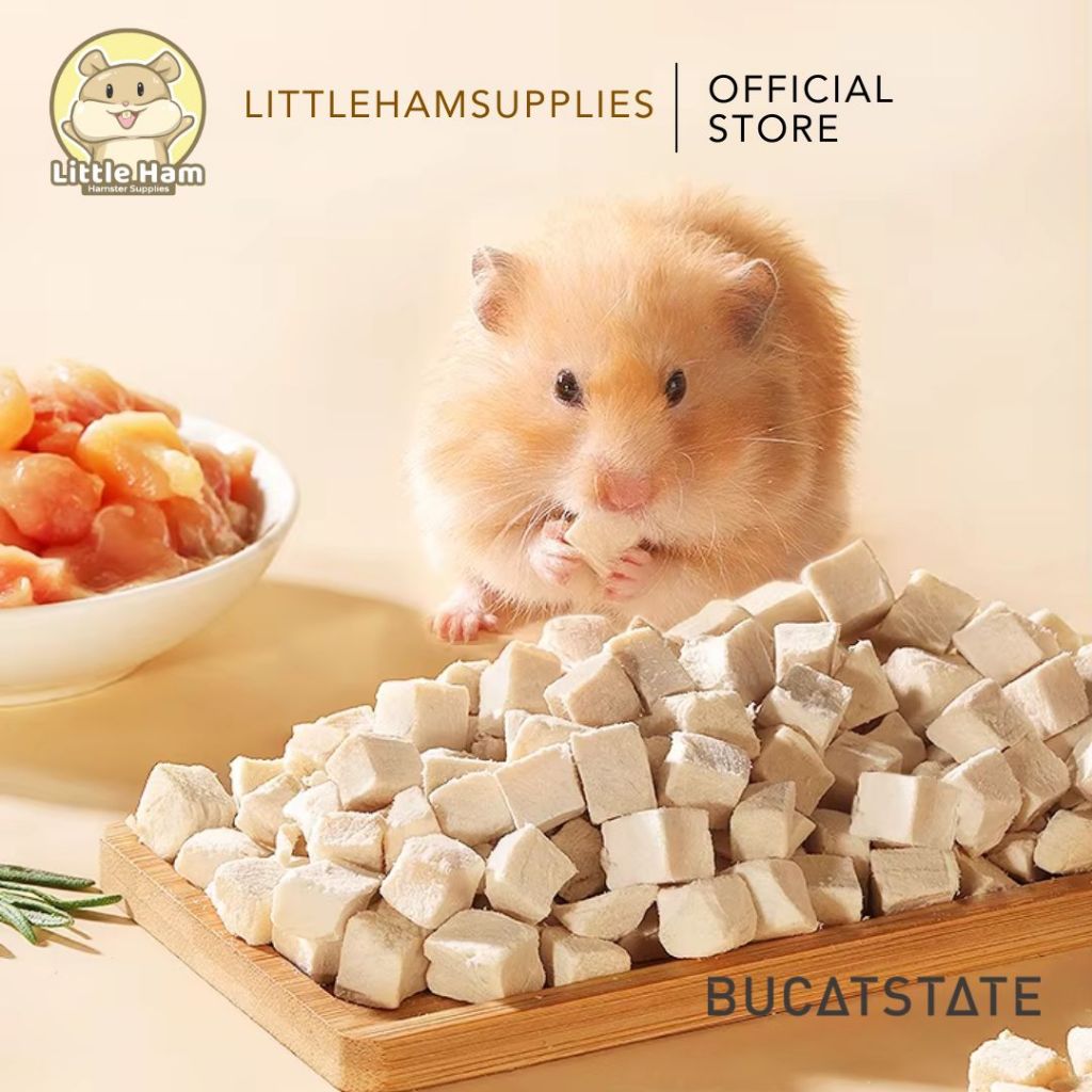 Bucatstate Freeze Dried Chicken Small Hamster Treats 15g