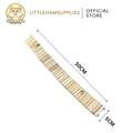 Flat Bendy Wooden Fence 5cm width