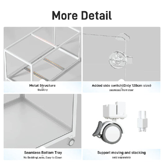 Bucatstate Metal Cage 3.0 White (100cm & 120cm)