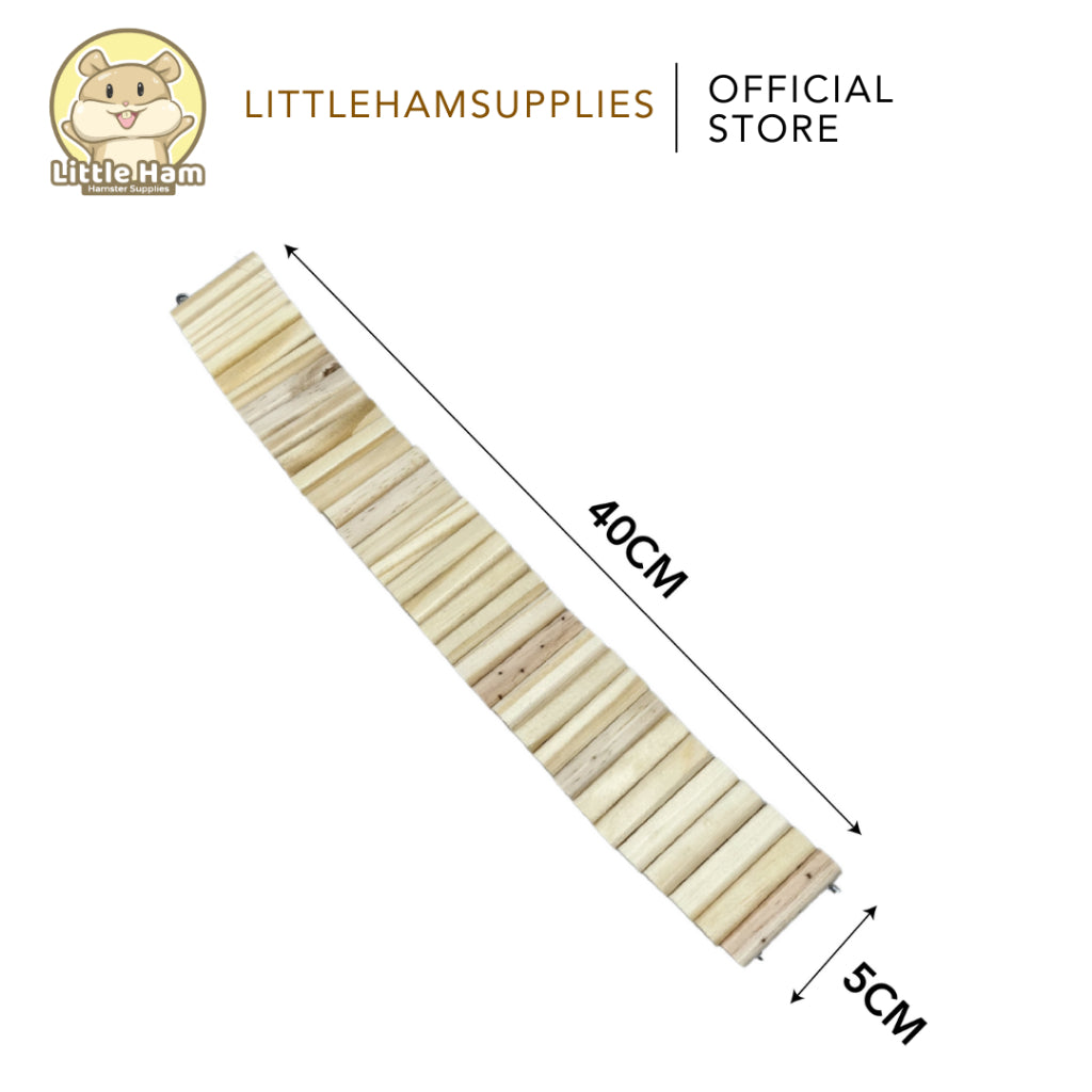 Flat Bendy Wooden Fence 5cm width
