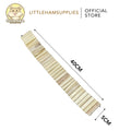 Flat Bendy Wooden Fence 5cm width