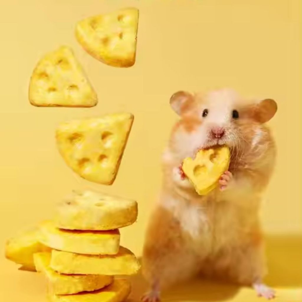 Bucatstate Freeze Dried Cheese Small Hamster Treats 1pc