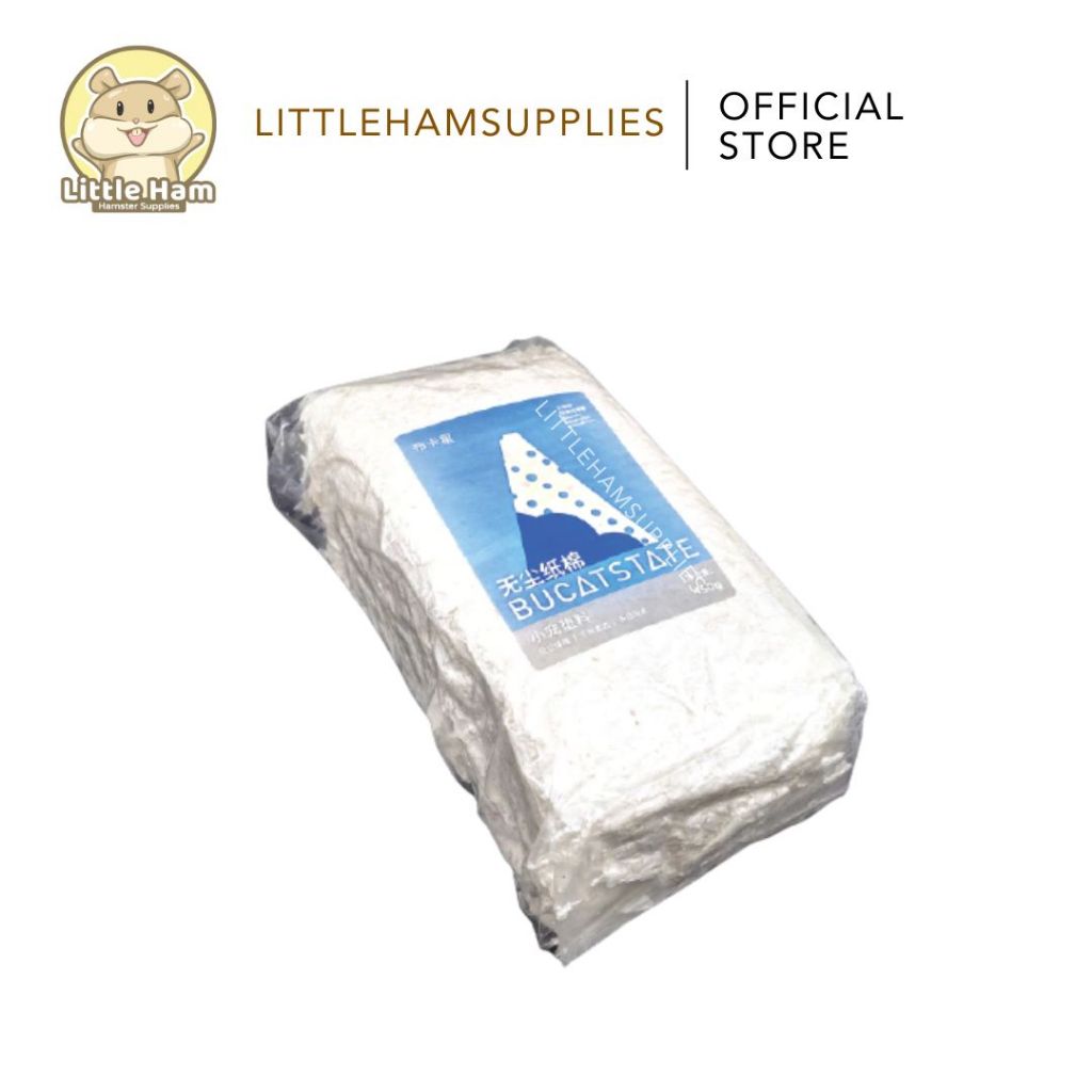 Bucatstate Small Animal Soft Paper Beddings White / Blue / Pink / Violet 450G