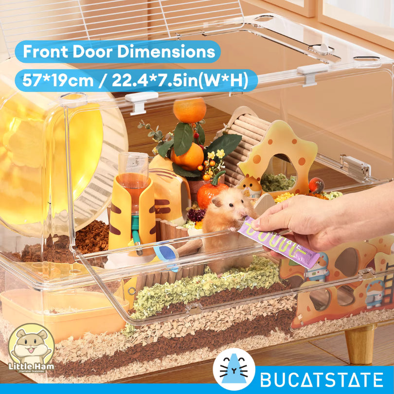 Bucatstate 70cm Transparent Cage