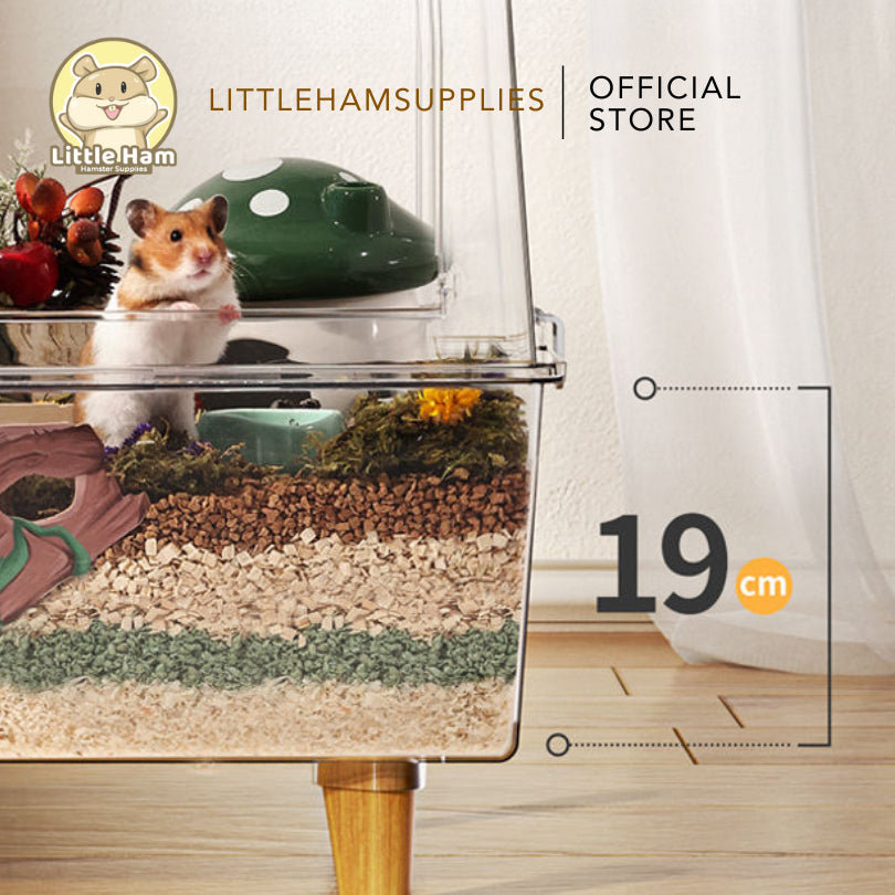 Bucatstate 70cm Transparent Cage