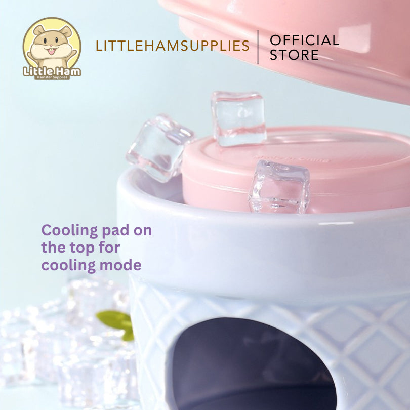 Tafit Ceramic Ice Cream Hideout for small Pets