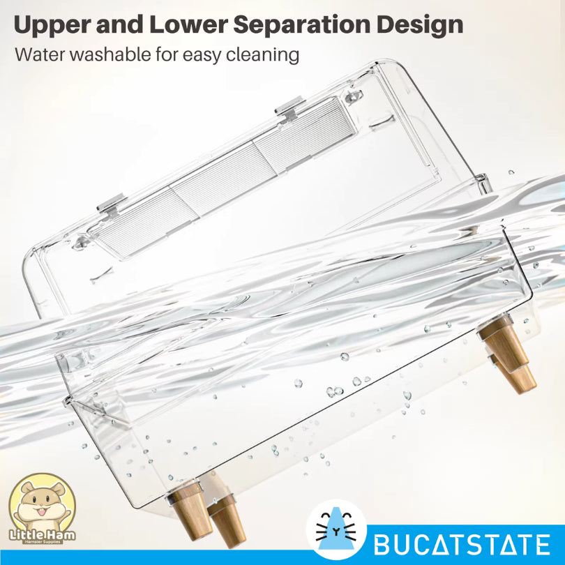 Bucatstate 70cm Transparent Cage