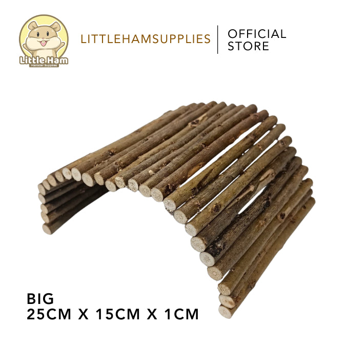 Natural Bendy Bridge for Hamsters 3 sizes