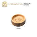 Niteangel High Quality Wood Food Dish Feeding Bowl Hamster Gerbils Mice & Small Rodent Pet