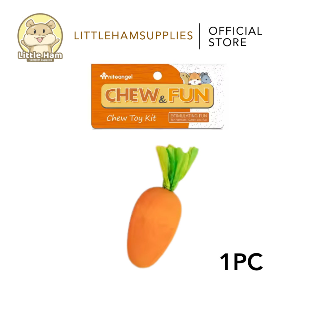 Niteangel Carrot Chew Molar Grinding Teeth Toy