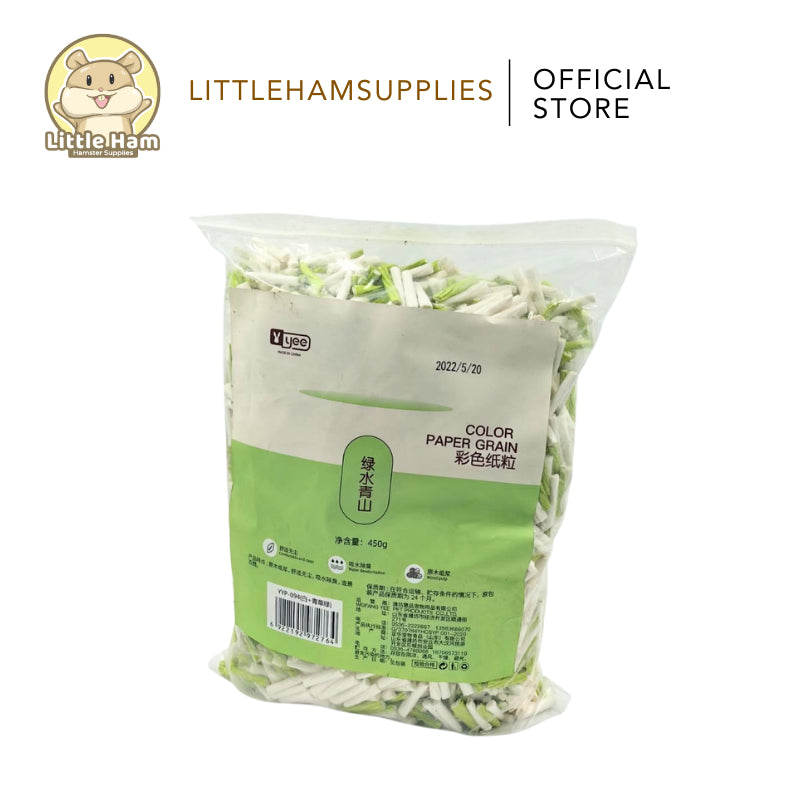 YEE Colored Paper Grain Bedding for small pets 450g [LIMITED]