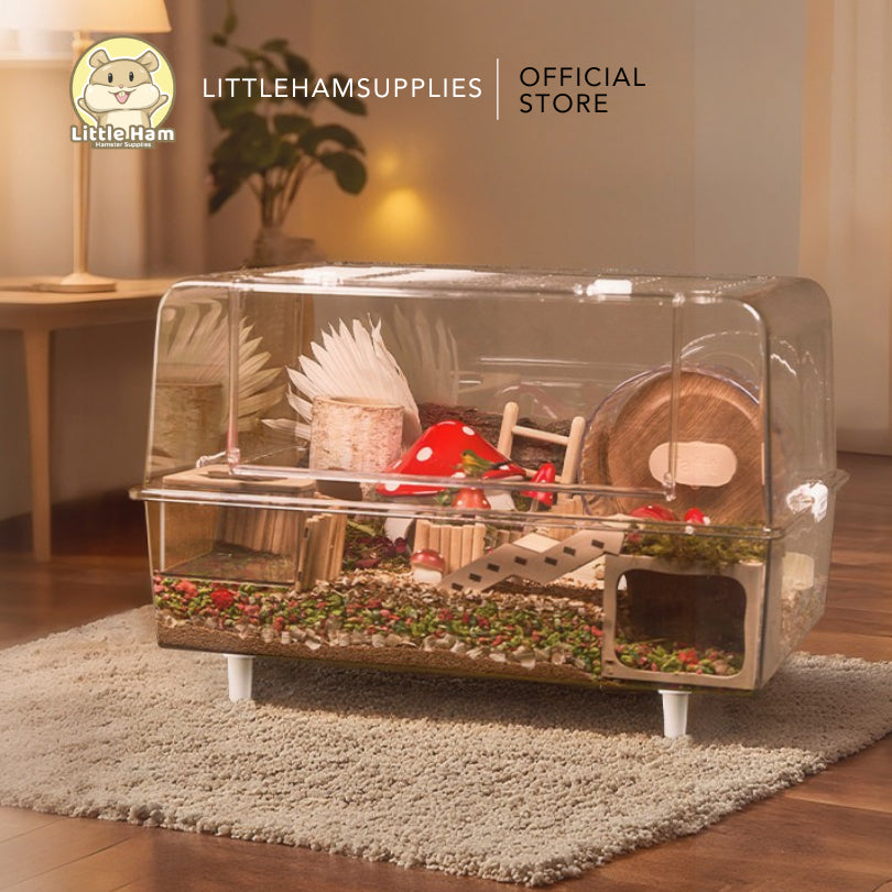 Tafit Transparent Acrylic Cage 66cm