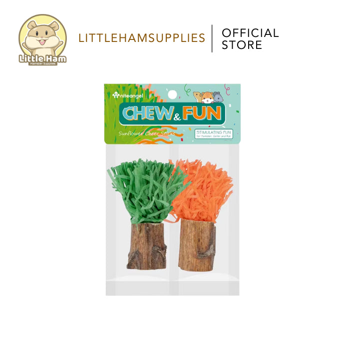 Niteangel Chew Molar Toy and Fun Sunflower Cheer Sticks