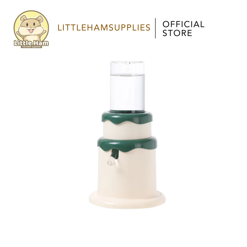 TAFIT Cake Cute Drinking Water Bottle Holder Set w/ PET material for small animal and Hamster