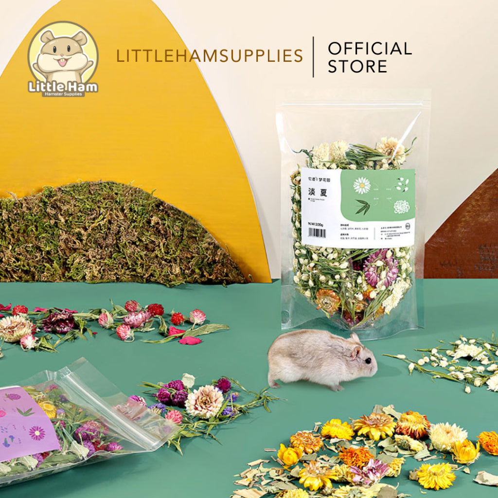 Tafit Flower Bedding Mix 100g for small pets