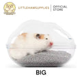 Transparent Sand Bath Tub Cloud Shape Big for small pets