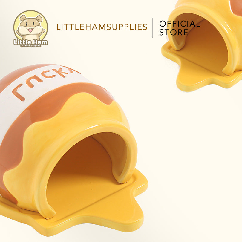 Tafit Honey Jar Ceramic Hideout with Cooling Plate