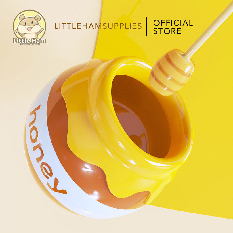 Tafit Slanted Honey Hideout / Sand Bath / Potty Jar for small pets