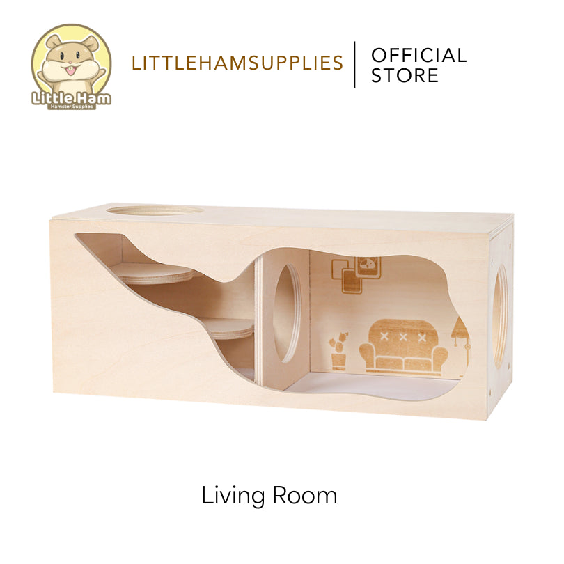 Tafit Wooden House Peeping Hideout - Bed room, Study Room and Living Room