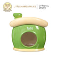 Tafit Ceramic Hideout House Green with Cooling Pad for small pet