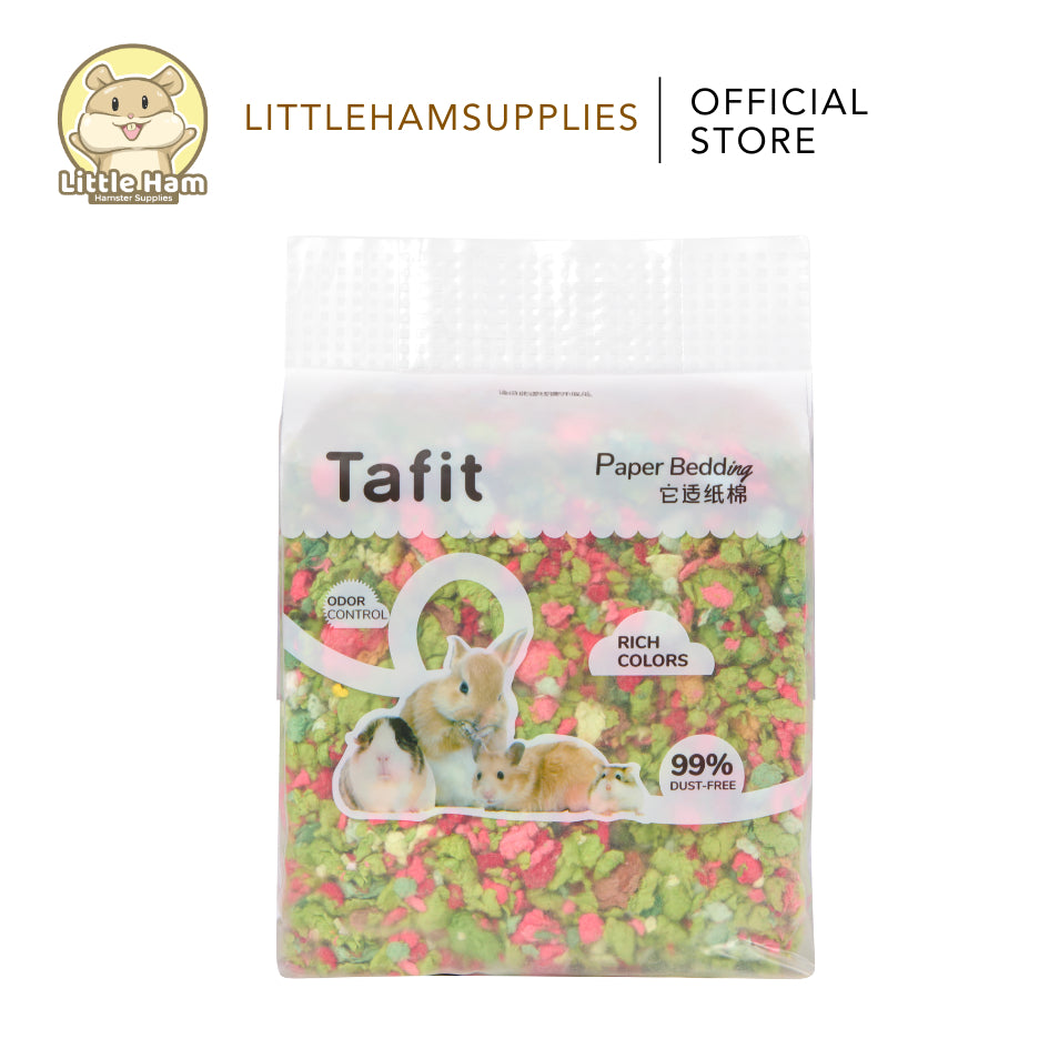 Tafit Colorful Paper Beddings Pulp 6L High Absorbent Colorful for small pets