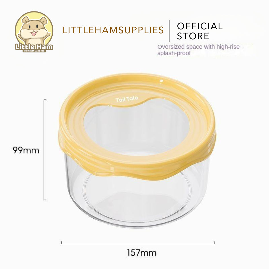 TAFIT - Tail Tale Hamster Sand Bath Container Anti Sand Slip