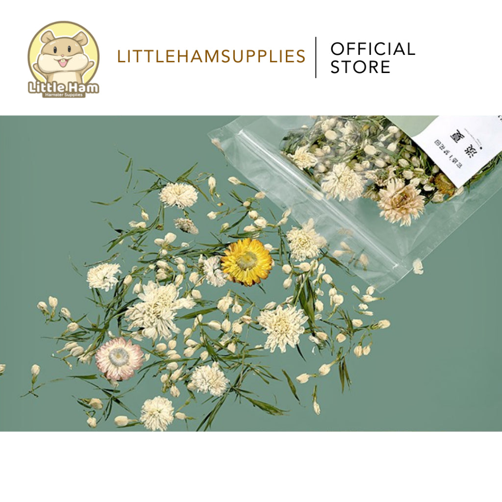 Tafit Flower Bedding Mix 100g for small pets