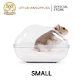Transparent Sand Bath Tub Cloud Shape Big for small pets