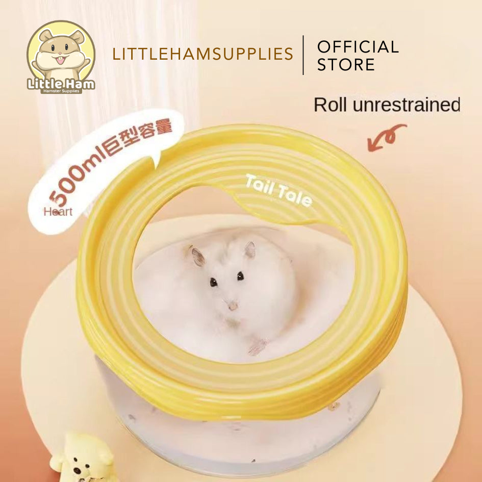 TAFIT - Tail Tale Hamster Sand Bath Container Anti Sand Slip