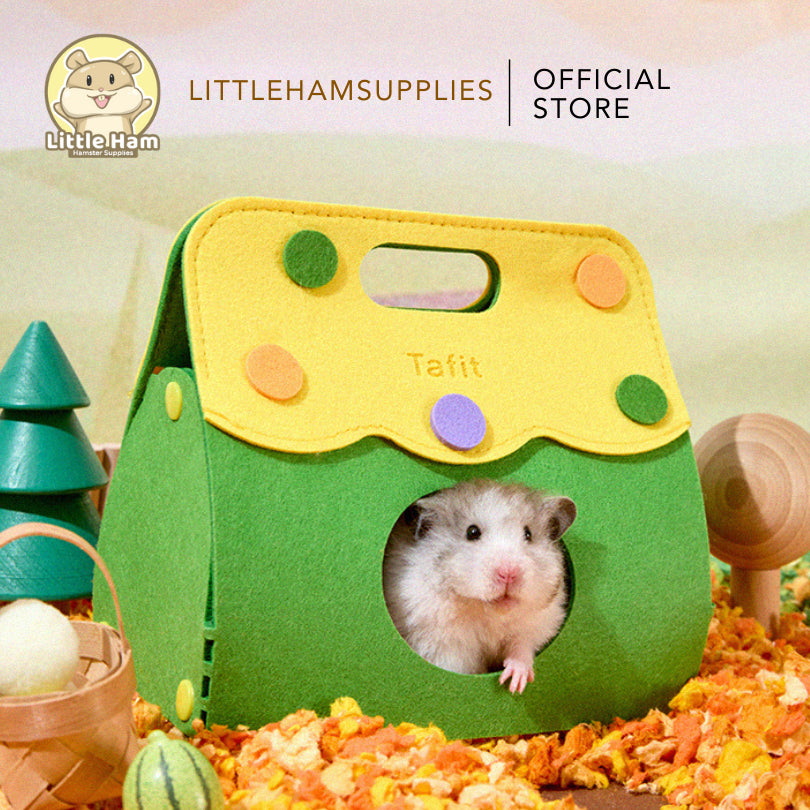 TAFIT Velvet Pelt Hideout for Small Pets