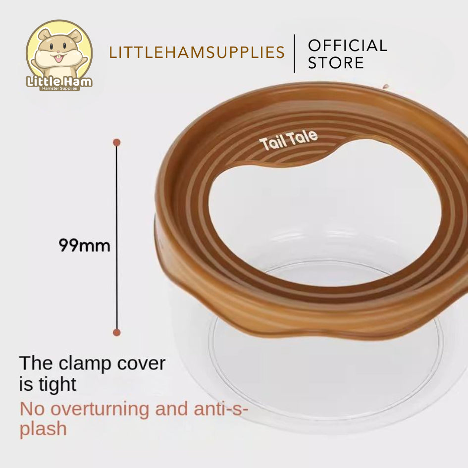 TAFIT - Tail Tale Hamster Sand Bath Container Anti Sand Slip