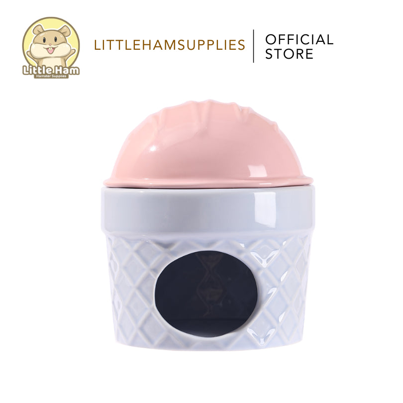 Tafit Ceramic Ice Cream Hideout for small Pets