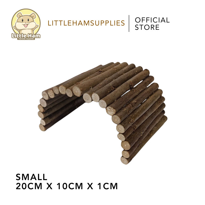 Natural Bendy Bridge for Hamsters 3 sizes