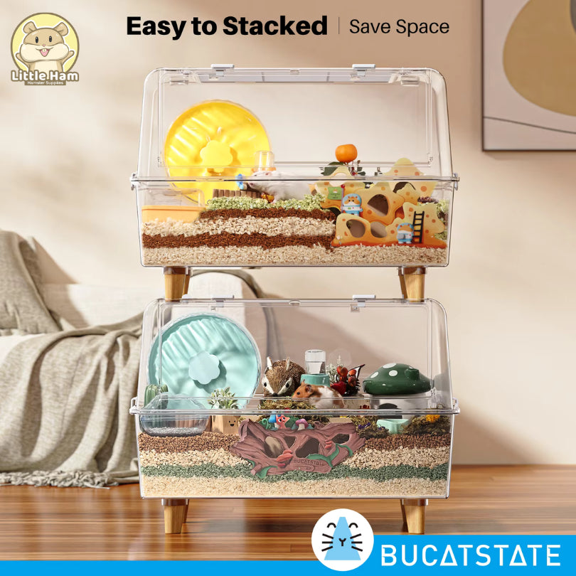 Bucatstate 70cm Transparent Cage