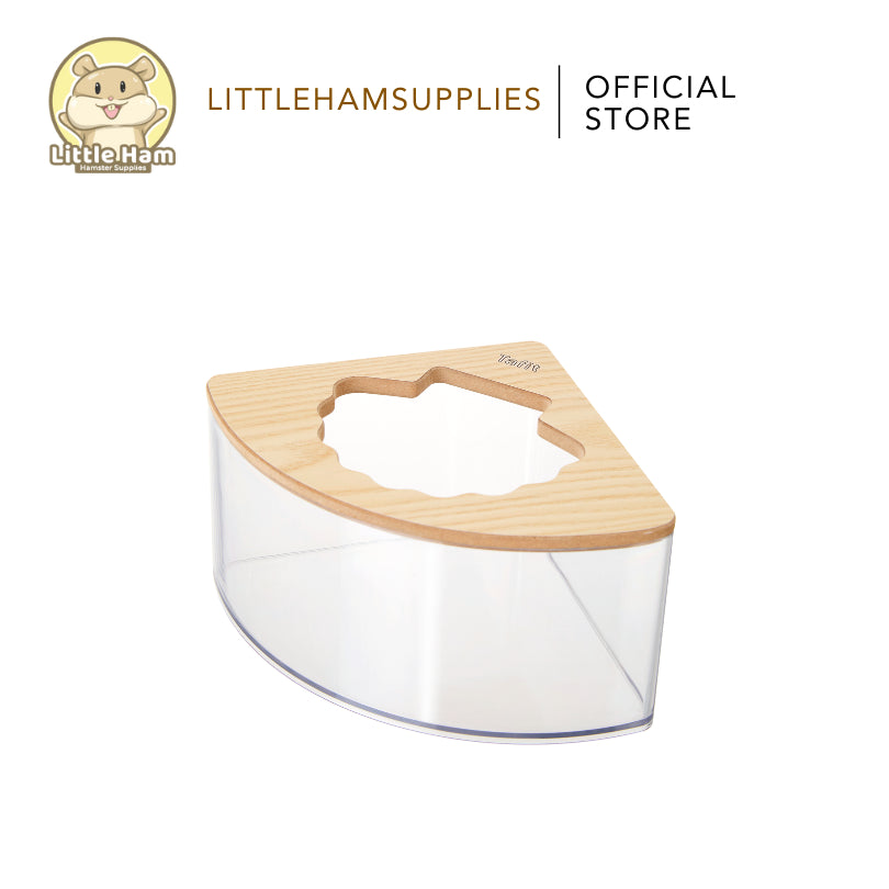 Tafit Corner Sandbox Shell Shaped for small pets
