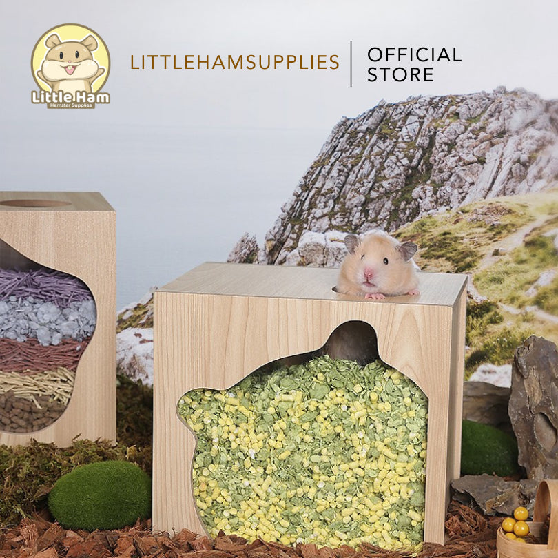 TAFIT Burrow / Digging Box Small for Small Pets