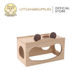 Tafit Crab Wooden Peeping Hideout for small pets