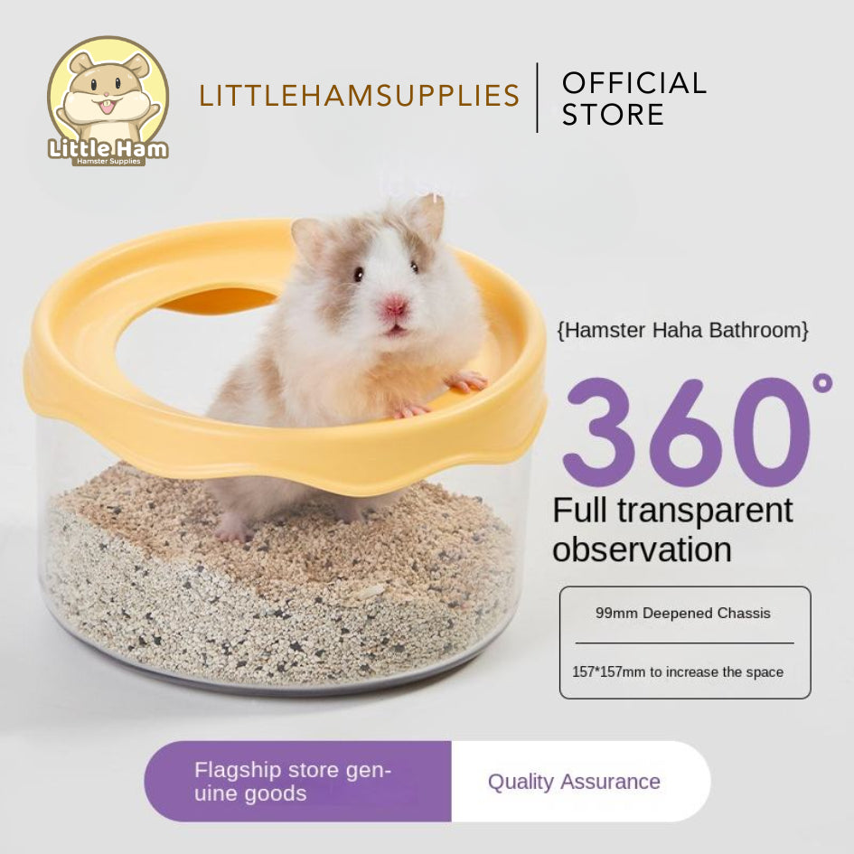 TAFIT - Tail Tale Hamster Sand Bath Container Anti Sand Slip